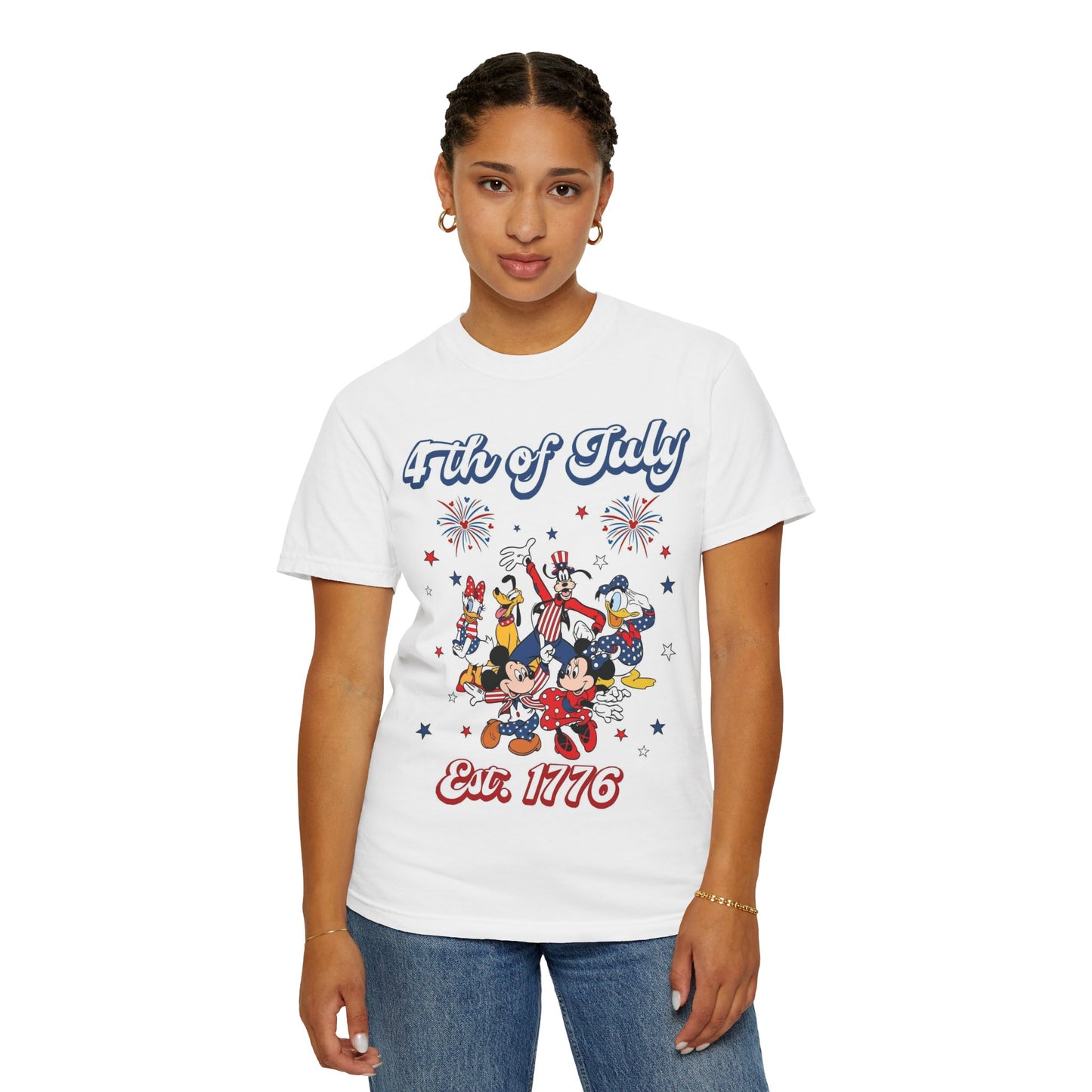 Fourth of July Pinup T-Shirt | 4th of July Patriotic Tee