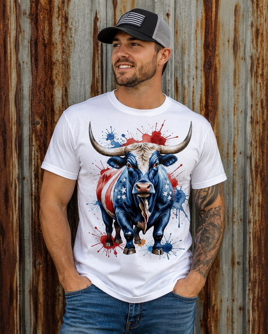 4th of July Patriotic American Flag Independence Day Red White & Blue