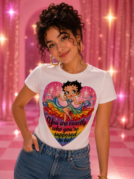 Glittery vibes and playful retro chic