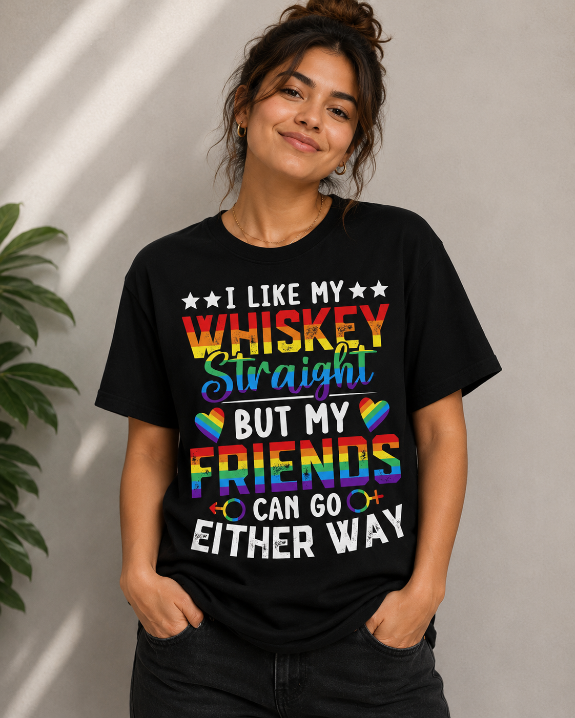 I like my whiskey straight but my friends can go either way
