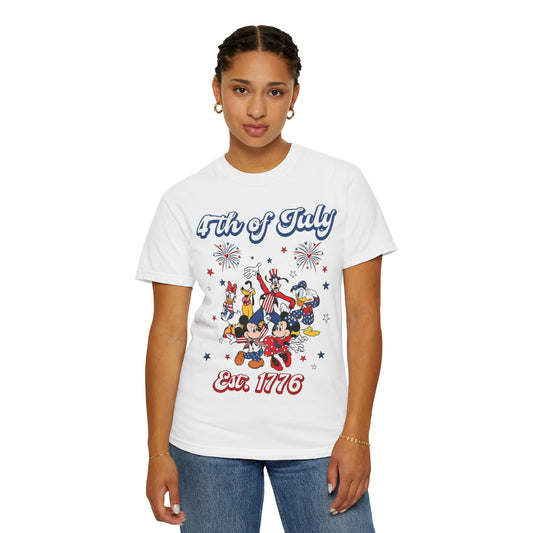 Fourth of July Pinup T-Shirt | 4th of July Patriotic Tee