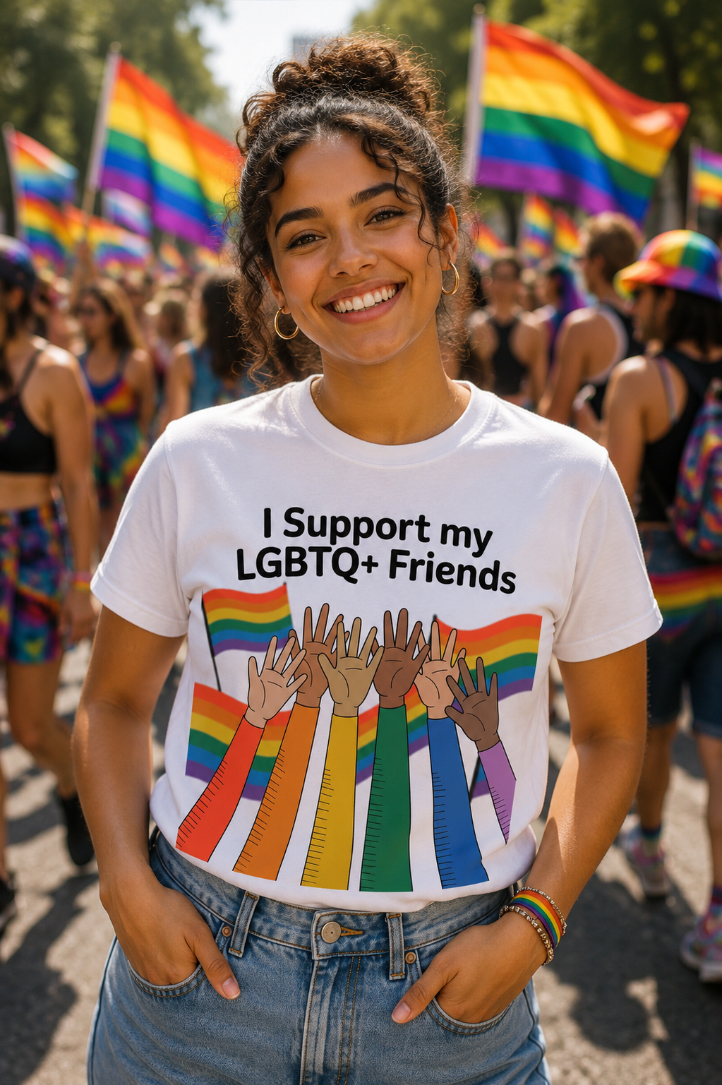 Pride and joy in the crowd
