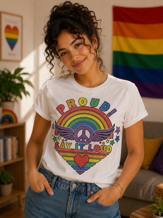 Proud and bright in vibrant colors