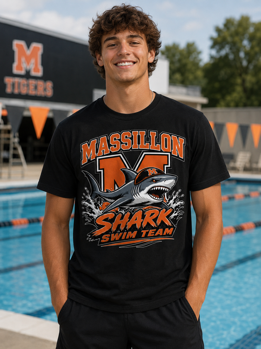 Shark Swim Team Shirt