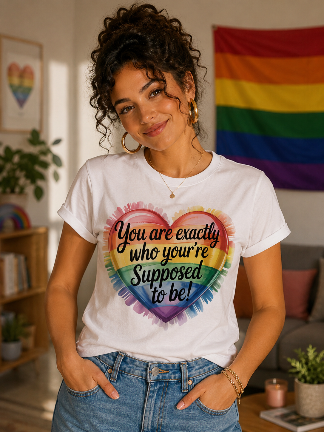 You are exactly who you’re supposed to be